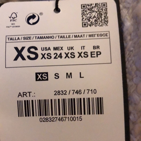 NWT 💖 Beautiful Zara Boucle ruffle jacket - Picture 11 of 11